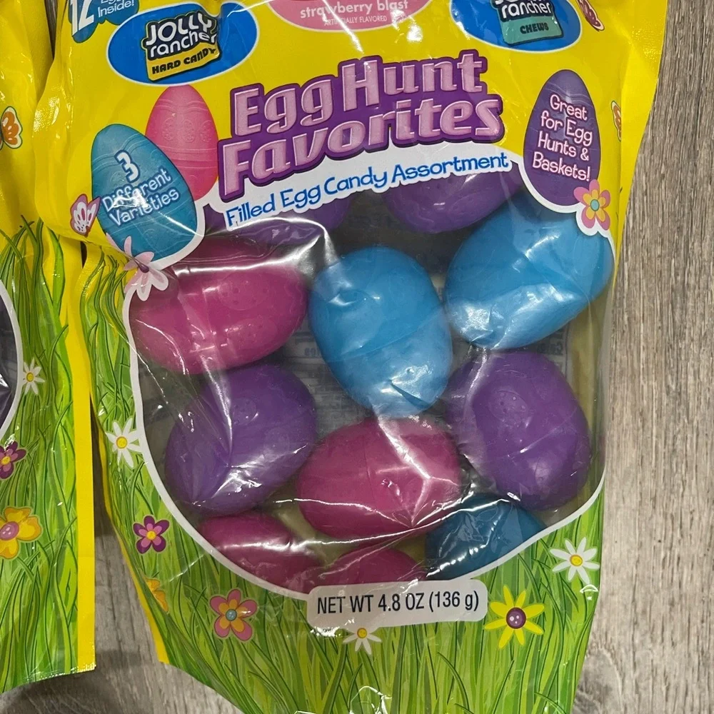 Colorful Plastic Easter Eggs